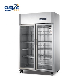 Thương mại thép không gỉ thẳng đứng tủ lạnh tủ lạnh trực tiếp và không khí Thiết bị làm mát - Product Image 2