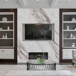 1220*2440 1220*2900光沢のある大理石UV壁パネルシート簡単クリーニング防水傷防止長命クラッディング - Product Image 2