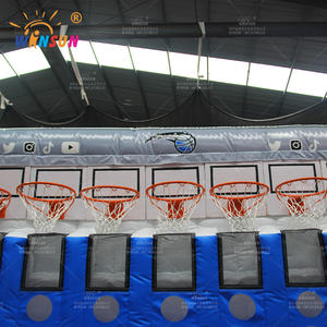 Juego de Baloncesto Inflable Gigante Conecta Cuatro WINSUN, Juego de Baloncesto Inflable Conecta Cuatro, Juego de Carnaval Conecta Cuatro - Product Image 4