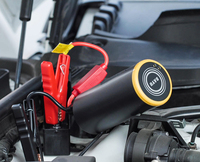 Kit Essentiel de Luxe BAYU pour Votre Voiture – Ensemble 5-en-1 : Démarreur d'Urgence, Aspirateur Sans Fil, Pompe à Pneus, Chargeur de Téléphone, Boîte Personnalisable avec Marquage de Marque