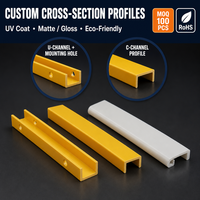 Perfiles de Extrusión de Plástico PE, PVC y PC, Especializados en la Producción de Productos Personalizados de Alta Resistencia, Duraderos y con Diseño Moderno