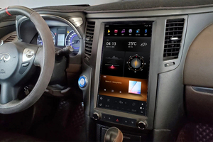 13.6インチAndroidラジオGPSナビゲーションタッチスクリーンカーDVDプレーヤーCarplay for Infiniti QX70 2013-2016 Reversing Aid DSP MP3 - Product Image 3