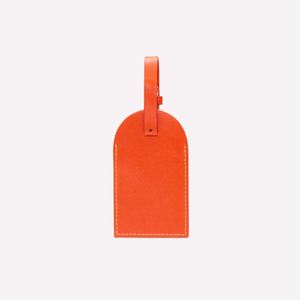Étiquettes personnalisées, estampez votre logo, étiquette de bagage en cuir PU pour les voyages - Product Image 2