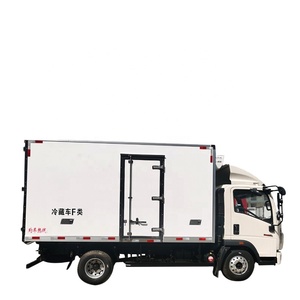 รถบรรทุกขายอาหารทะเลยอดนิยม ซิโนทรัค ฮาวอ 4*2 ตู้แช่แข็ง รถบรรทุกขนาดเล็กสำหรับขนส่งเนื้อสัตว์และไก่แช่แข็ง - Product Image 1