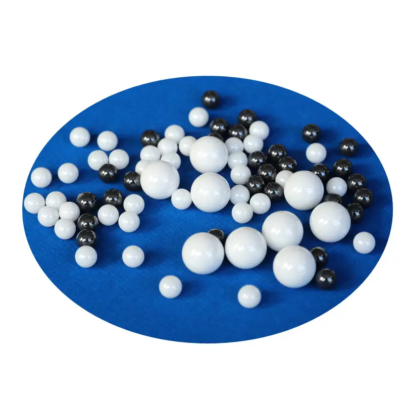 Alta precisione resistenza all'usura sfere in ceramica di Zirconia ZrO2 nitruro di silicio Si3N4 allumina Al2O3 da 1mm-25.4mm per mulino a sfere