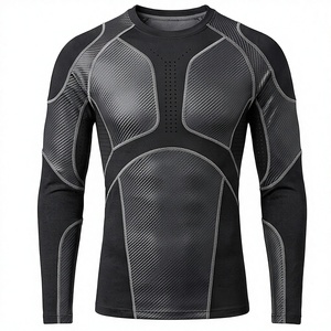 Ropa Interior Térmica para Mujer, Camiseta Básica de Manga Larga sin Costuras, Alta Elasticidad, Ligera y Cálida, para Otoño e Invierno - Product Image 3