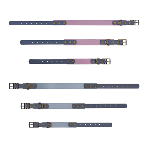 Collier de dressage pour animaux de compagnie réglable en PVC Durable étanche <span class=keywords><strong>Miniature</strong></span> petit <span class=keywords><strong>chien</strong></span> moyen fournitures personnalisé accessoire à motif solide - Product Image 6