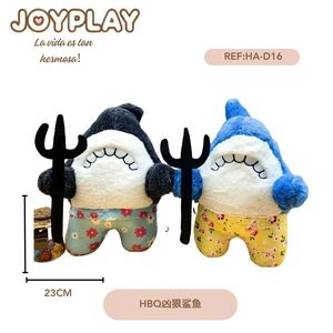 Peluche di Lusso Fatto a Mano a Forma di Squalo, Morbido Orso Feroce con Imbottitura in Cotone PP, Design Personalizzabile ODM per Compleanni e Altre Occasioni - Product Image 1