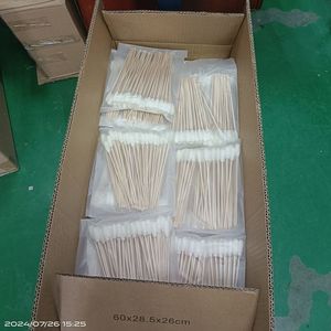 Dùng Một Lần Bọt Tăm Bông Đầu Bằng Gỗ Xử Lý Phòng Sạch Vòng Bọt Bìa Bông Tăm Bông - Product Image 6