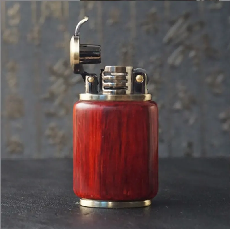 New Wholesale customized Refillable Flame oil kerosene Classical vintage lighters for Cigar Cigarette Custom Loog