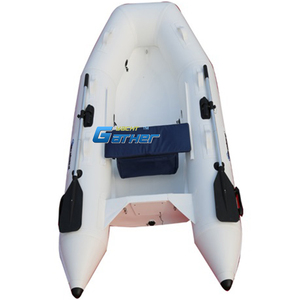 CE <span class=keywords><strong>Petit</strong></span> 2.5M Fibre <span class=keywords><strong>De</strong></span> Verre Utilisé Pêche Sport Bateaux Gonflables RIB250 1.0mm Hypalon Tube à Vendre - Product Image 1