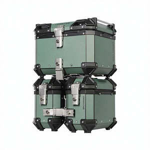Pour <span class=keywords><strong>Honda</strong></span> CC110 PG-1, sacoches latérales en aluminium 36L/<span class=keywords><strong>45L</strong></span>, coffre supérieur 3 pièces, sacoches de selle de moto avec autocollants - Product Image 1