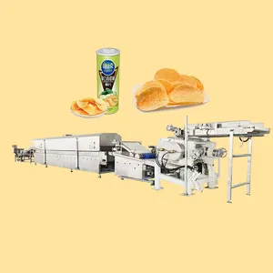 TCA automatic fried pringles crisps production line