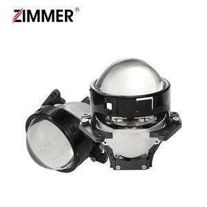 ZIMMER Новая модернизированная модель <span class=keywords><strong>G24</strong></span> Bi светодиодная проекционная линза 24 В дальнего света 130 Вт 6000 К супер яркая 3-lnch Автомобильная фара для автомобиля - Product Image 1