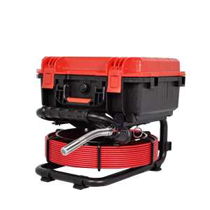 Caméra d'égout QYTeco pour caméra d'inspection de tuyau à nivellement automatique 30m HD 13.3 pouces 1080P 512Hz avec câble 21mm 5.3mm - Product Image 2