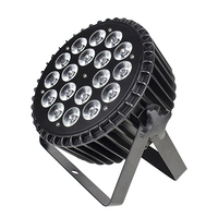 18 projecteurs LED PAR à zoom couleur complète 10W RGBW/A RGBWAUV 4-en-1 5-en-1 6-en-1 pour scène de mariage, mode de contrôle DMX512