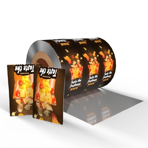 Tùy Chỉnh Nhiều Lớp Lá Tự Động Đóng Gói Phim Cuộn Bền Linh Hoạt Nhựa Cho Thực Phẩm Và Sô Cô La Công Nghiệp Sử Dụng - Product Image 4