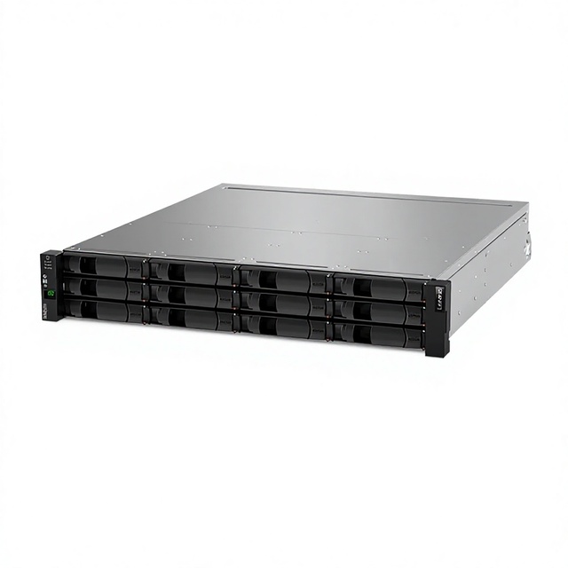 Lenovo ThinkSystem DE120S 2U12 LFF Expansion Enclosure SAS 3 Storage Chassis for Rack Server