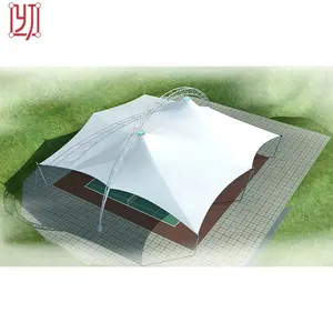 Наружная мембрана, ткань ПТФЭ, баскетбольная площадка, крыша, тент, теневая конструкция