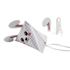 DAMAI New Arrival Easter Festival Special Chocolate Candy Box Durable <b>Triangle</b> Paper Party Favor Gift Packaging Box - Product Image 5