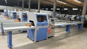 Chất lượng cao cutching gỗ ngang bất kỳ góc cưa với trạm đo tự động độ chính xác cao 0.5mm 380V - Product Image 4