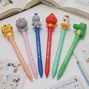 Venta al por Mayor de Adornos de Silicona 3D para Bolígrafos con Dibujos Animados para Niños, Pedidos al por Mayor, Artículos de Oficina y Escolares, Regalos Promocionales, Animales - Product Image 5