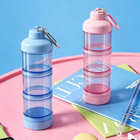 Porte-clés entonnoir personnalisé pour bouteille shaker, conteneur portable pour poudre protéinée, porte-clés pour bouteille de sport, porte-clés de gym, cadeaux pour hommes