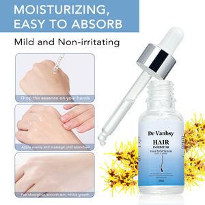 Suero Reductor de Vello de Larga Duración <span class=keywords><strong>Dr</strong></span>. Vanbsy, Gel de 20 ml con Fragancia Natural para Mujeres, Dirigido al Rostro y al Cuerpo, Depilación Química - Product Image 5