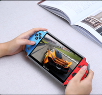 Console de jeu rétro portable X12 Plus Childhood Classic Games Player avec 16 Go intégrés, écran 7,0 pouces, 64 bits