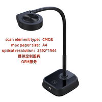 Scanner de documents pliable ELOAM VH800AF 8MP A4 CMOS avec caméra et enregistreur vidéo, interface USB, 1S noir en stock