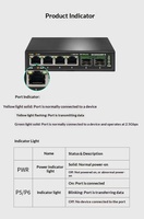 5 Portlu 2.5G Ethernet Switch, 10G SFP+ Uplink ile, Akıllı Web Yönetimli Çoklu Gigabit Masaüstü Ağ Switch'ı
