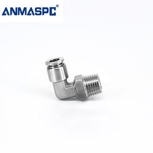 <span class=keywords><strong>Pl</strong></span> Snelle Aansluiting L Type Slang Push-In Elleboog Connector Draaibaar Mannelijk X 10Mm Pijp Od Pneumatische Fitting - Product Image 3