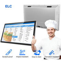 Sistema de Visualización para Cocina de 15-24 Pulgadas Conectado al Menú de la Recepción