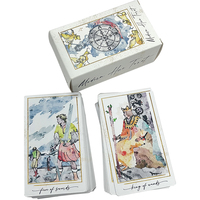 Cartes de tarot imprimées offset avec design entièrement personnalisé, jeux de cartes d'affirmation sur carton