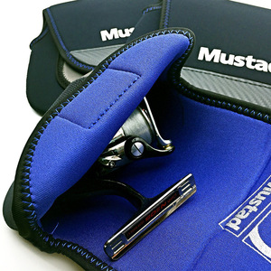 Étui pour moulinet Mustad en néoprène Spinning M 21x16.5 cm Sac de pêche - Product Image 2
