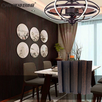 Anker goodson — Grille d'intérieur en bois massif, grand panneau mural en Mdf massif, panneau fluché, panneau mural en bois