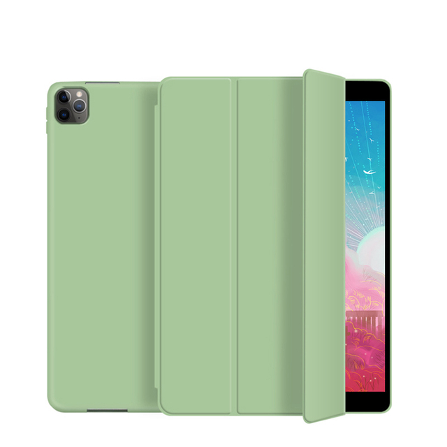For iPad Mini 1/2/3/4/5 7.9Inch Cover With Magnetic Triple Fold Case Silicone Shockproof Protective Case Tablet Covers Cases