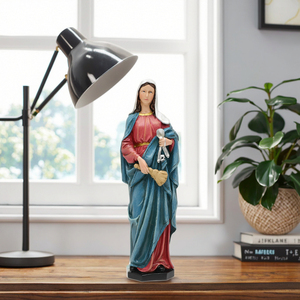 Statues religieuses catholiques en résine faites à la main produits en stock ornements de <span class=keywords><strong>cuisine</strong></span> Fatima vierge marie et madone modèle modèle - Product Image 5