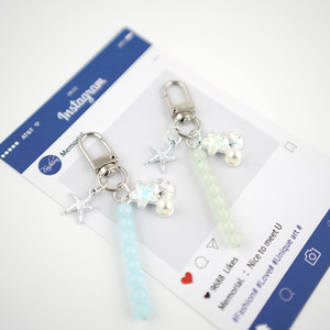 Nouveau <span class=keywords><strong>porte</strong></span>-clés sucette étoile de dessin animé mignon, pendentif de sac, accessoire créatif et personnalisé - Product Image 1