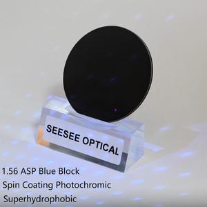 <span class=keywords><strong>Lenti</strong></span> di alta qualità 1.56/1.61/1.67 Spin Photo Gray SHMC Single Vision Blue Light Filter <span class=keywords><strong>lenti</strong></span> ottiche fotocromatiche - Product Image 1