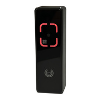 Torniquete de control de acceso inteligente, lector de código QR, compatible con tarjeta de teléfono inteligente, soporte de visión nocturna para TCP/IP Wiegand 26/34