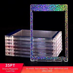 Nuevo y Popular: Ladrillo de Cartas Coleccionables PS con Patrón Holográfico Deslumbrante de 35PT, Efecto Hielo Roto y Arcoíris Láser - Product Image 2