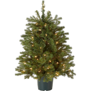 Factory Direct Indoor Customized 90CM Christmas <b>Tree</b> Pe Pvc Christmas <b>Tree</b> With <b>Lights</b> - Product Image 1