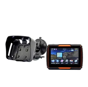 Waterproof gps speedometer 4.3 inch Motorcycle Gps waterproof , sat nav, factory wholesale w-40