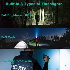 Batterie solaire de <span class=keywords><strong>camping</strong></span> en plein air 20000 mAh double USB avec lampe torche LED intégrée et entrée Type-C - Product Image 5