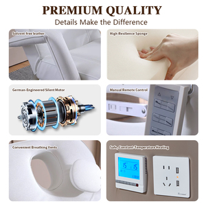 Lettino Massaggio Elettrico di Lusso per Estetica, Extension Ciglia, Sistema a 3 Motori, Colori Personalizzabili, Ideale per Spa, Saloni, Tatuaggi - Product Image 3