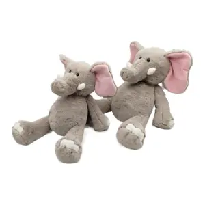 Jouets éléphant OEM/ODM de haute qualité, cadeau en peluche douce, prix de gros d'usine, taille personnalisée