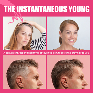 OEM tinture per capelli parrucca in pizzo penna <span class=keywords><strong>fondente</strong></span> con radice istantanea coprente per capelli correttore colorante per capelli - Product Image 6