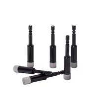 5mm-16mm poignée hexagonale verre diamant brasé sous vide forets secs scie cloche Cutter pour granit marbre carreaux de céramique verre