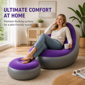 Canapé gonflable léger et portable en <span class=keywords><strong>PVC</strong></span> pour l'extérieur, <span class=keywords><strong>chaise</strong></span> <span class=keywords><strong>de</strong></span> <span class=keywords><strong>plage</strong></span> gonflable pour le camping – Vente en gros - Product Image 5